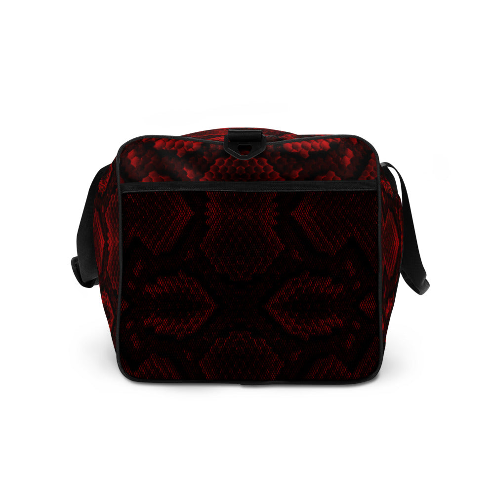 Red Viper Snake Skin bag