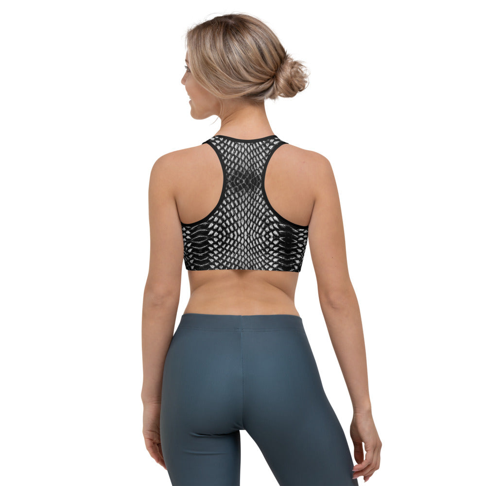 Snake Skin Sports bra