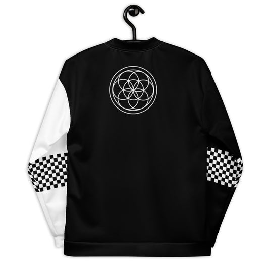 Black and White  Bomber Jacket