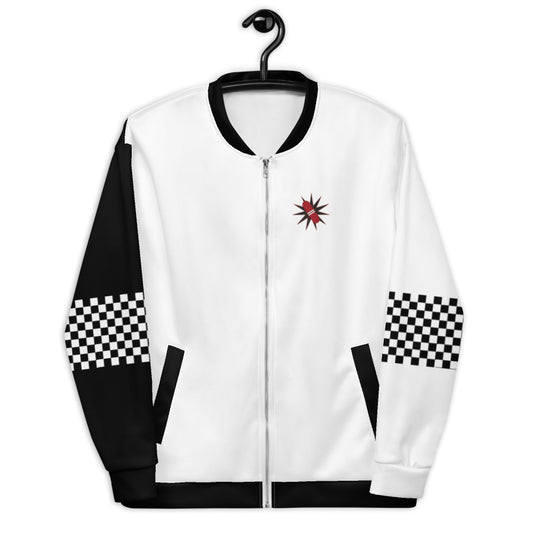 Black and White  Bomber Jacket