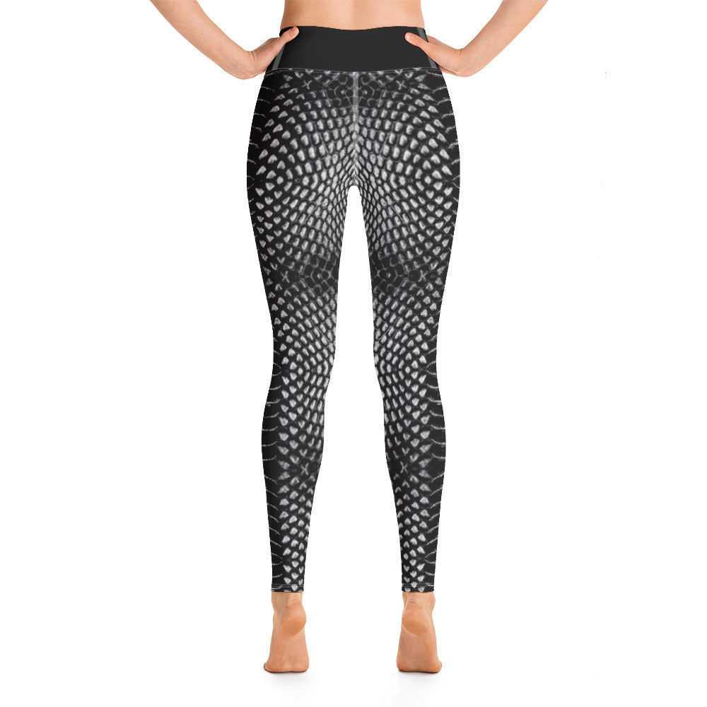 Grey Scale Yoga Pants