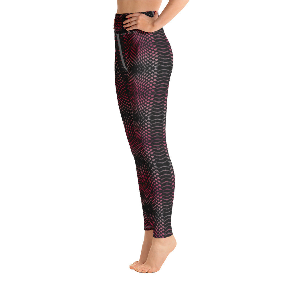 Rose Venom Yoga Leggings