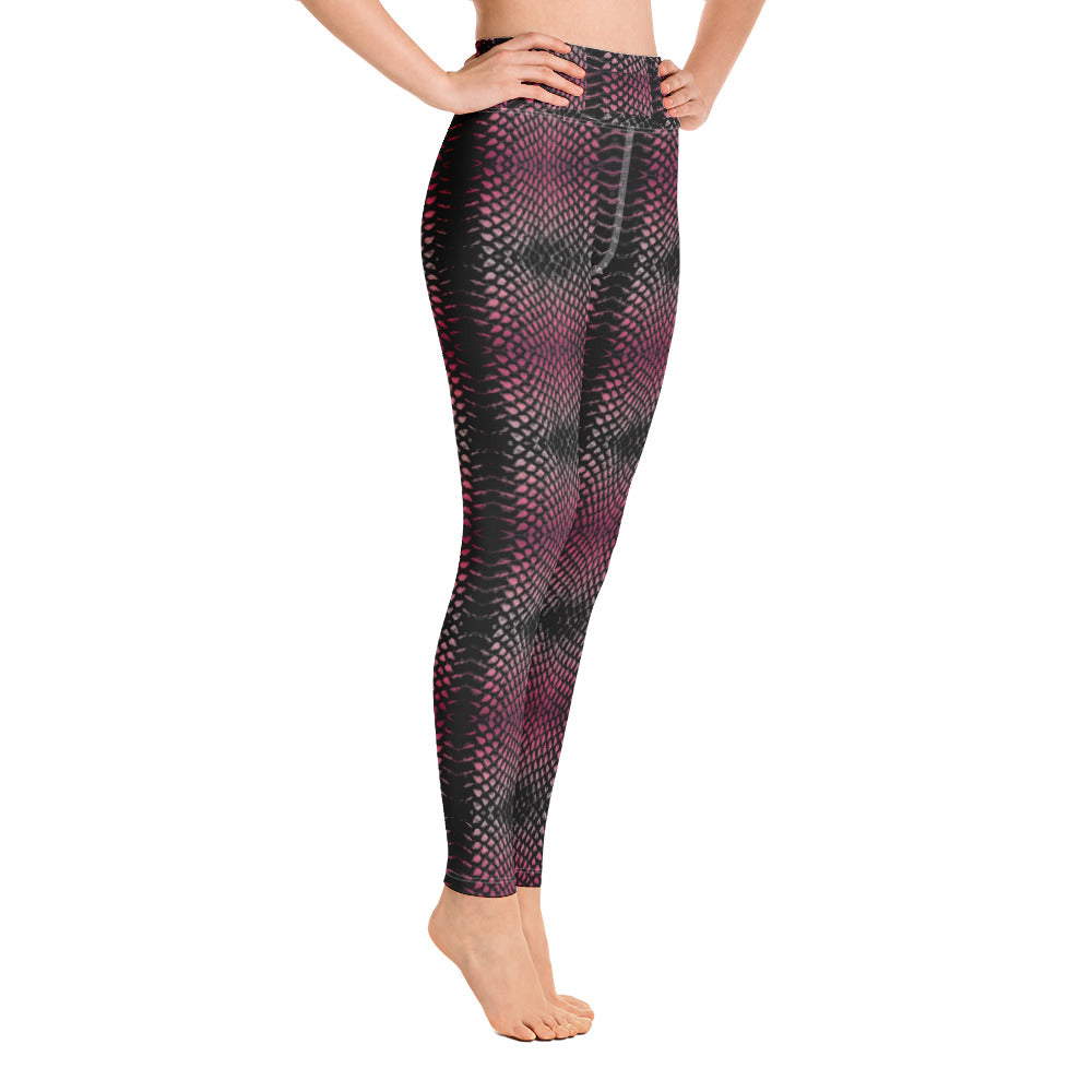 Rose Venom Yoga Leggings