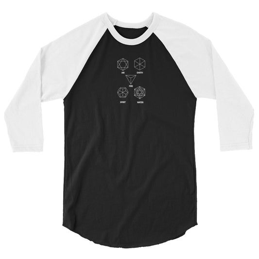 Elemental Shapes 3/4 sleeve shirt