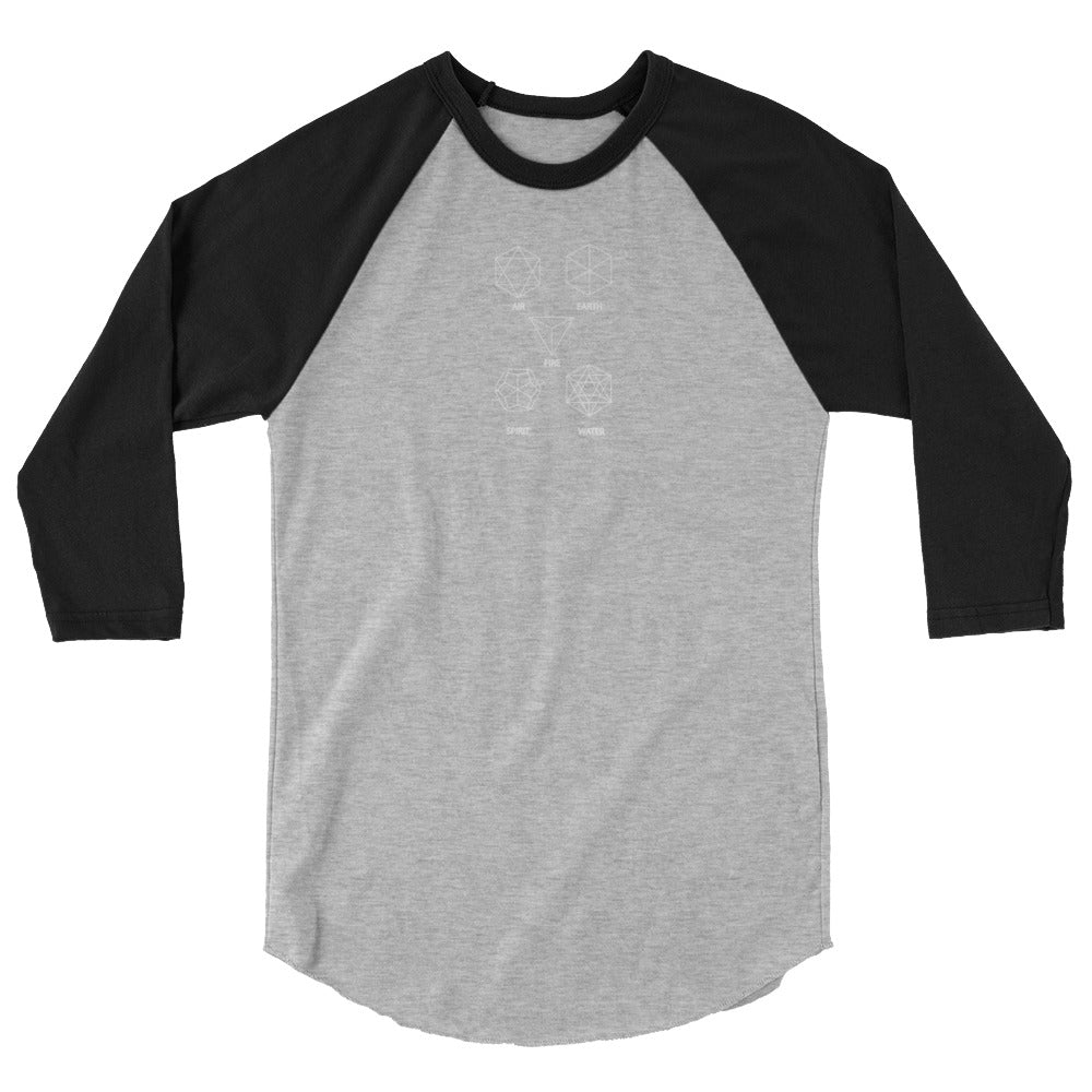 Elemental Shapes 3/4 sleeve shirt