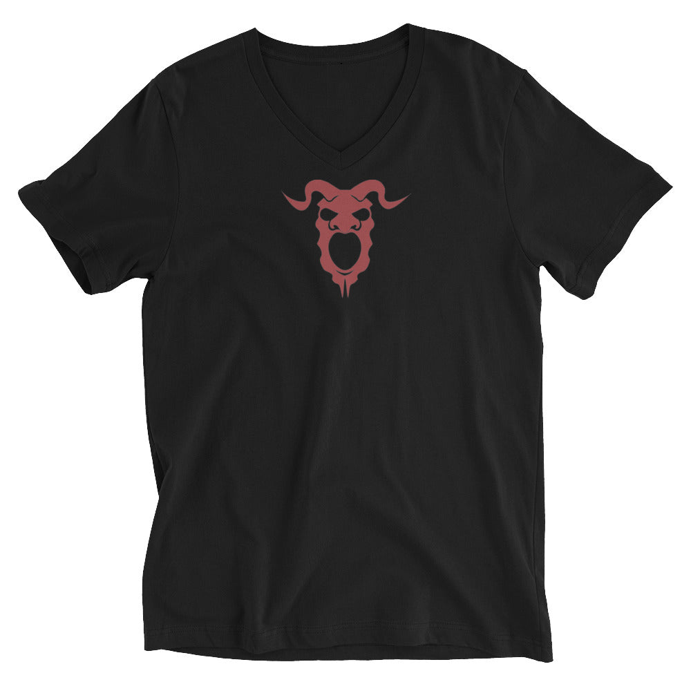 Demons Head V-Neck T-Shirt